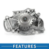 Honda Accord for Acura CL (1990-2002) Water Pump (1997-1999)