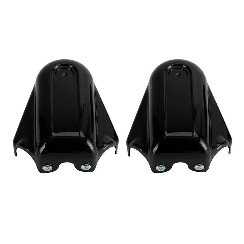 Softail FLS FLSTN (2008-2020) Black Rear Axle Covers