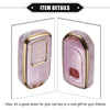 Honda CR-V, Civic (2014-2016) - Pink 3 x Button TPU Key Fob Cover Case