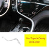 Toyota Camry ABS Matte Silver Center Console Strip Trim (2018–2024)