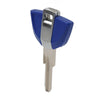 BMW G310GS, G310R, GT, F700, F800GS, C650 Uncut Blank Blade Key Blue