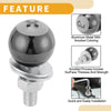 Universal Motorcycle License Plate Screws Covers / 40mm / 4 x