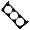 Nissan 350Z Carbon Fiber Central Console Knob Cover Trim (2003-2009)