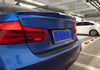 BMW 3 Series F30 Sedan M3 Style Unpainted Rear Trunk Spoiler (2012-2018)