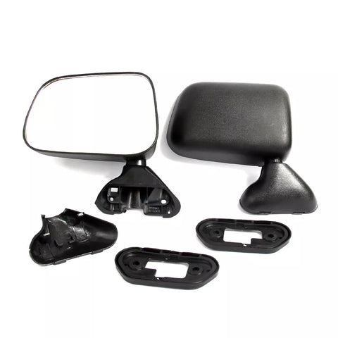 Toyota Hilux Mighty-X 4Runner 1988-1998 Black Door Mirrors x2