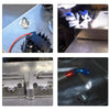 JXSS032 16AN Male Aluminum Weld-On Fitting