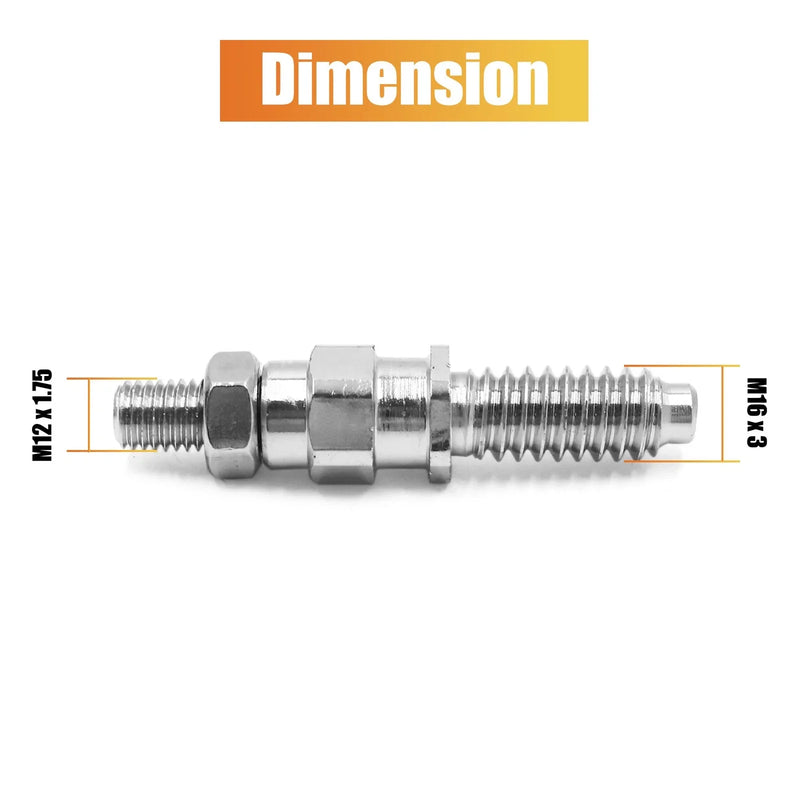 BMW E Series Silver Tone Front Rear Bumper Tow Hook Bar Screw
