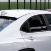 Subaru WRX STI VB Black Rear Window Quarter Glass Vent Louver Covers