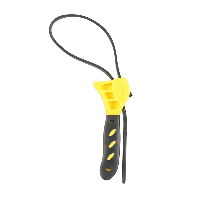 Oil Filter Pipe Mechanics 8 Inch Rubber Strap Wrench Tool