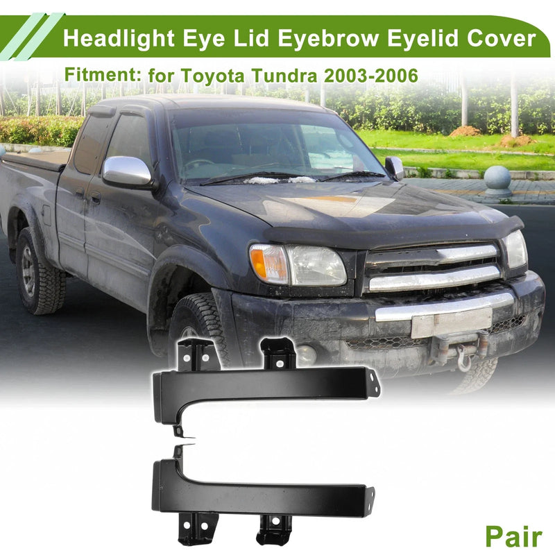 Toyota Tundra Headlight Eyebrow Cover (2007-2021)
