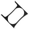 Audi Q5 SQ5 Black Carbon Fiber Epoxy Coating Water Cup Holder Trim (2008-2017)