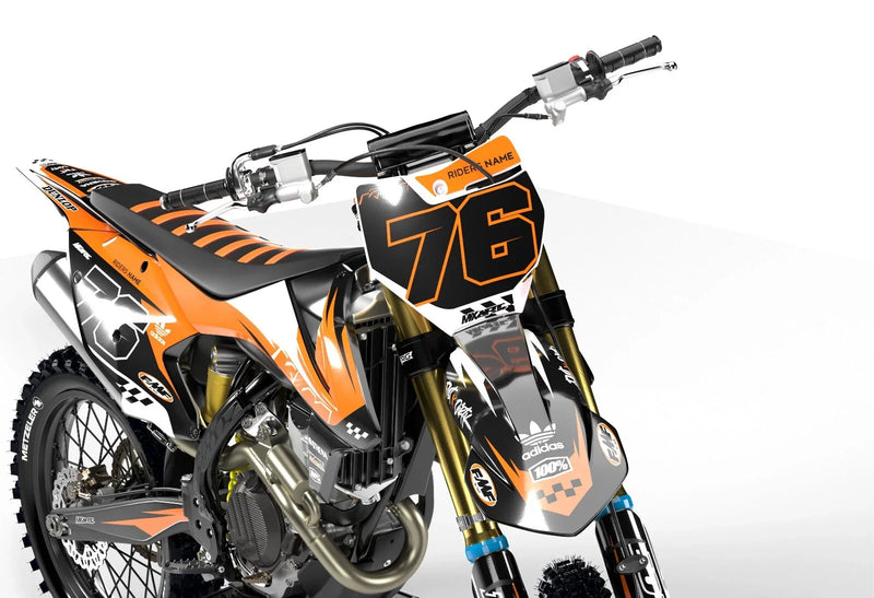 KTM 50 Custom Graphics Kit Decals (2009-2015)