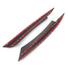 VW Passat B7 Glossy Black Headlight Lamp Cover Eyelid Trim (2010-2014)