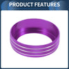 Dodge RAM (2018 - 2022) Purple Headlight Fog Light Switch Knob Cover Ring