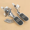 Harley Sportster XL 883 1200 Chrome Passenger Foot Pegs Mount (2014-2022)