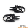 Harley Deluxe Heritage Classic Sport Glide Wide Foot Pegs (2018-2023)