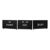 BMW E90 E92 E93 M3 3 x Center Console Switch Button Caps (2005-2012)