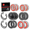 Yamaha Golf Cart Front Rear Wheel Bearing Kit (1985–2007)
