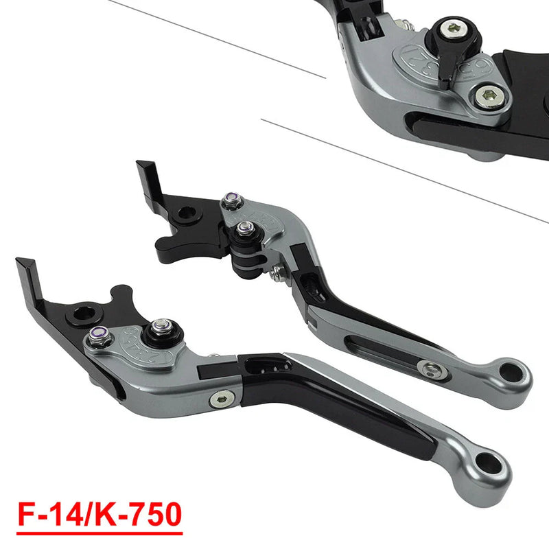 Kawasaki Ninja 650R ER6F ER6N Extendable Brake Clutch Levers (2006-2018)