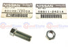Nissan Patrol GU Y61 Steering Lock Stop Stopper Bolt Nut