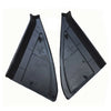 Golf MK2 2 x Black Door Mirror Cover Trim Panel Mount (1984–1992)