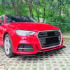 Audi A3 S3 8V Sline Front Spoiler Lip Bodykit (2017-2020)