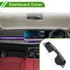 BMW X3 Dashboard Cover Mat Carpet Black Red (2006-2010)