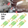 Car Truck Motorcycle Boat Audio 5 x 30A AFS Mini ANL Fuses