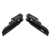 BMW R Nine T Scrambler / Pure, F900R, F900XR Black Front Footrest Pegs (20-23)