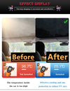 Tesla Model S Upgrade Window Glass Roof Sunshade Window Shade Sunroof Net