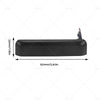 Nissan Navara D21 Front Outer Door Handle Pair (1986-1997)
