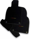 Audi SQ8 LHD Carpet Black Germany Flag Floor Mats (2020-2022)