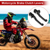 Honda CRF450R CRF450RX Short Brake Levers 1 Pair Motorcycle Black