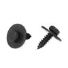 BMW E46 E60 E90 10pcs Black Hex Head Metal Screws with Washer