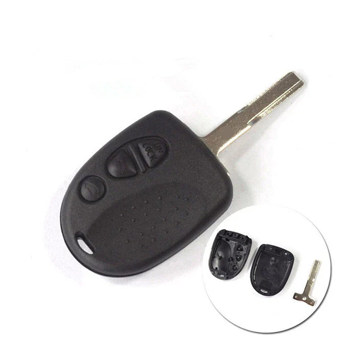 Holden Commodore VS VT VX VY VZ WH WK 3 BTNS FOB Uncut Key Blade Remote Case