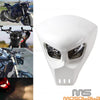 Yamaha Project Bike Naked Motorcycle White Alien Headlight