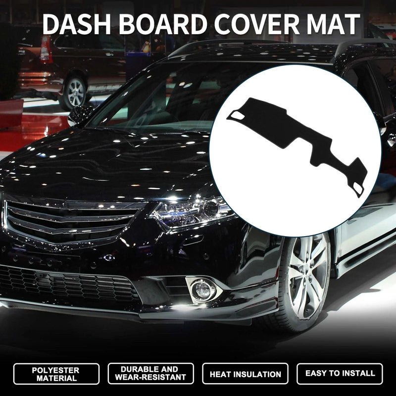 Honda Accord (2018-2023) Sun Protector Pad Black Dashboard Cover Mat