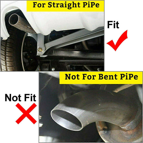Ford Focus Stainless Steel Rear Exhaust Pipe Tail Muffler Tip (2011-2016)