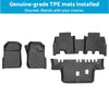Isuzu D-Max Dual Cab UTE TPE Waterproof Floor Mats (2021-On)