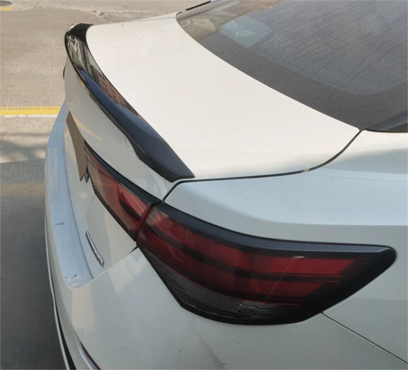 Nissan Sentra 2020-2024 Glossy Black Sedan Rear Trunk Spoiler Wing