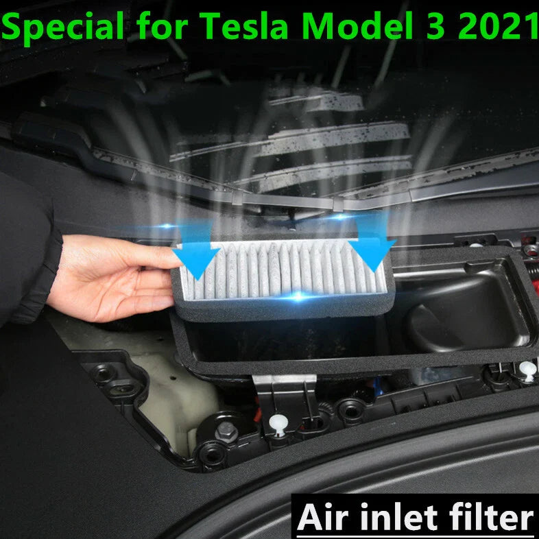 Tesla Model 3 Non-Woven Inlet Filter Air Freshening (2021–2021)