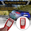 Mercedes Benz E Class (2017) - 3 Buttons Red TPU Car Key Case