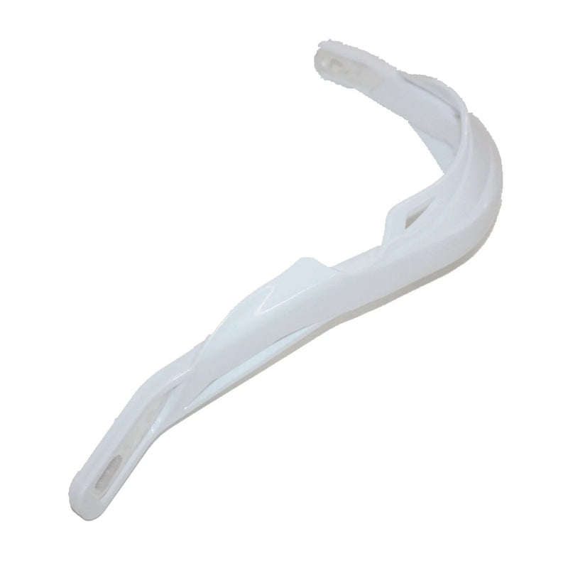 PIT PRO Trail Quad Bike 22mm Heavy Duty White Alloy Handle Bar Hand Guards