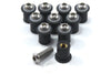 Ducati Fairing Rub Nut 13mm OD Stainless Bolts 10x Well Nuts m6