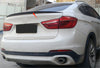2015-2018 BMW X6 F16 PU ABS Glossy Black Rear Spoiler Wing (2015-2018)