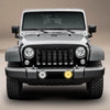 Jeep Wrangler JK TJ LJ 4" Round LED Fog Light Halo Driving Lamp Assembly