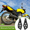 Motorcycle Motorcycle FootPegs 1 pair Rear Foot Pegs Foot Pedal Black