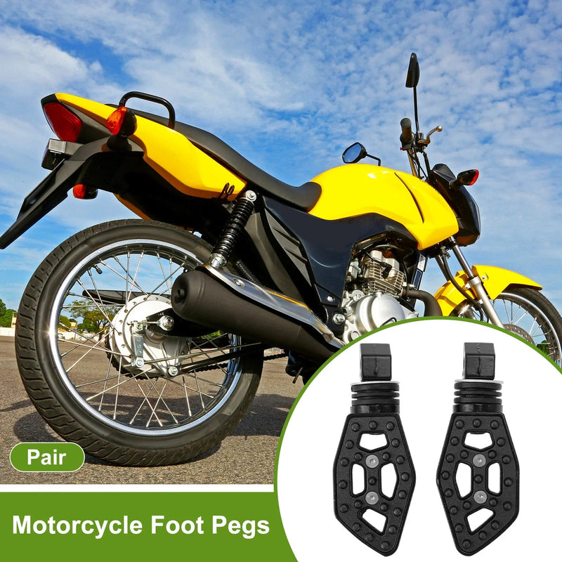 Motorcycle Motorcycle FootPegs 1 pair Rear Foot Pegs Foot Pedal Black