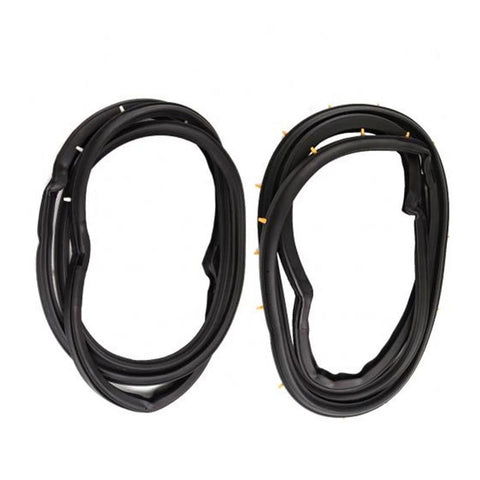 Door Rubber Seal Weatherstrip Rear L+R Fits MAZDA M323 XG XL 4D 5D 1981-1984 D08