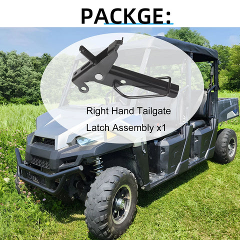 Polaris Ranger 400 500 570 800 ETX EV GEM Tailgate Latch (2010–2014)